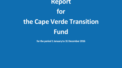 Relatório Anual Consolidado de Progresso do Fundo de Transição de Cabo Verde